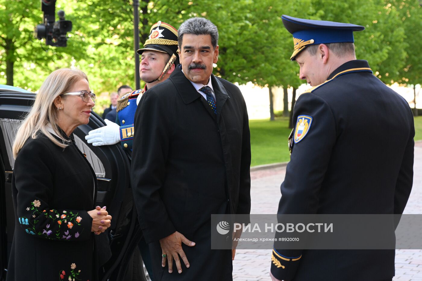 Встреча президента РФ В. Путина и иностранных лидеров