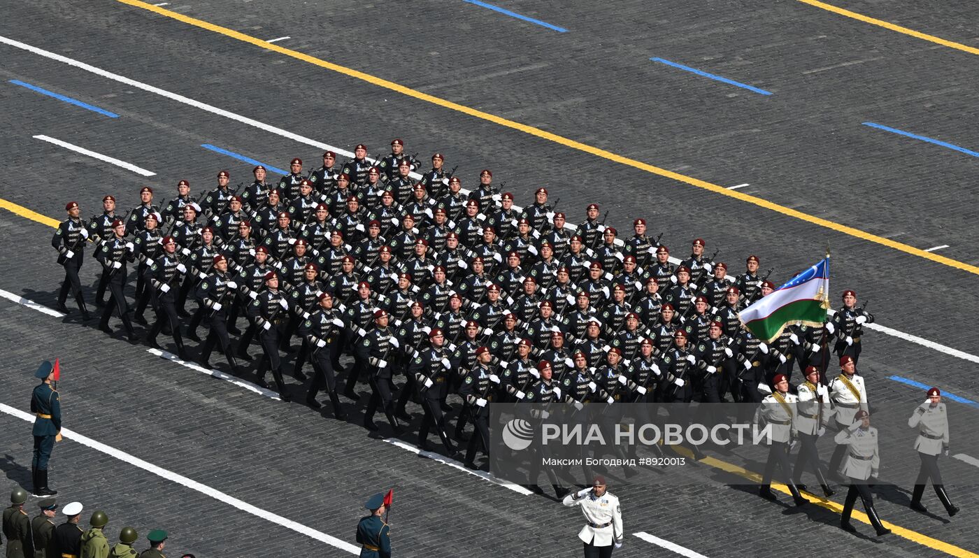 Москва. Военный парад, посвященный 80-летию Победы в Великой Отечественной войне