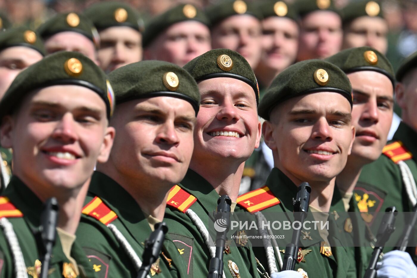 Москва. Военный парад, посвященный 80-летию Победы в Великой Отечественной войне