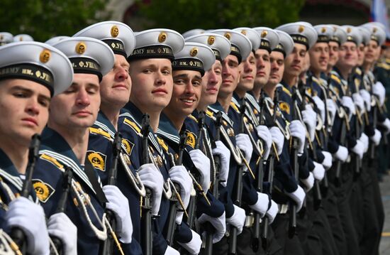 Москва. Военный парад, посвященный 80-летию Победы в Великой Отечественной войне