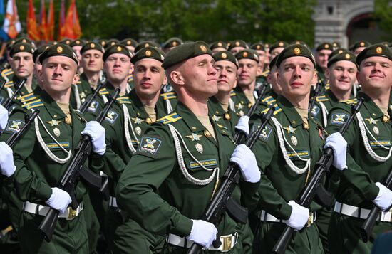 Москва. Военный парад, посвященный 80-летию Победы в Великой Отечественной войне