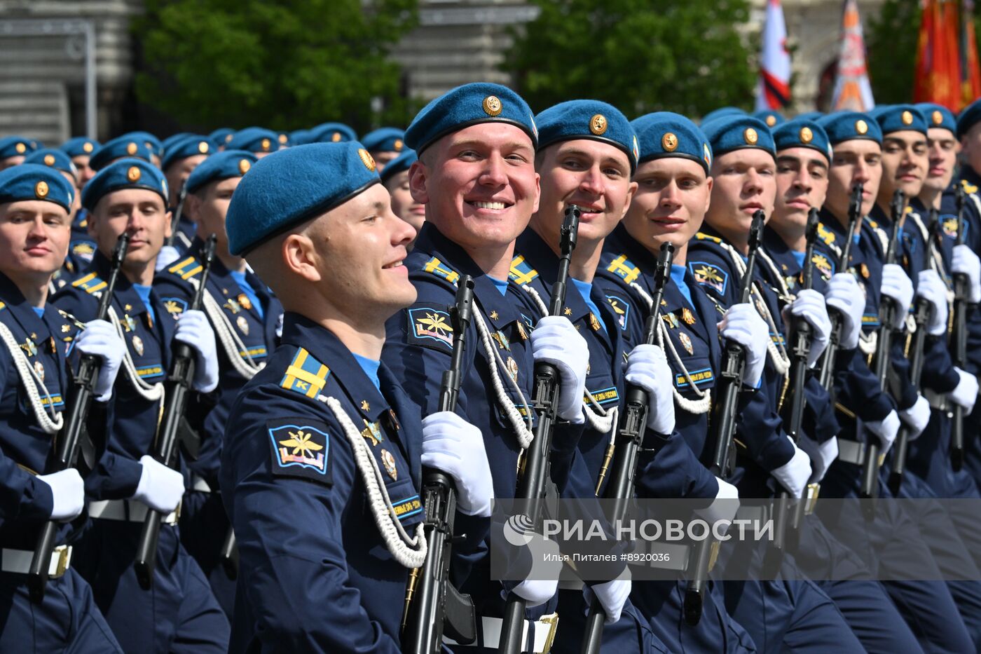 Москва. Военный парад, посвященный 80-летию Победы в Великой Отечественной войне