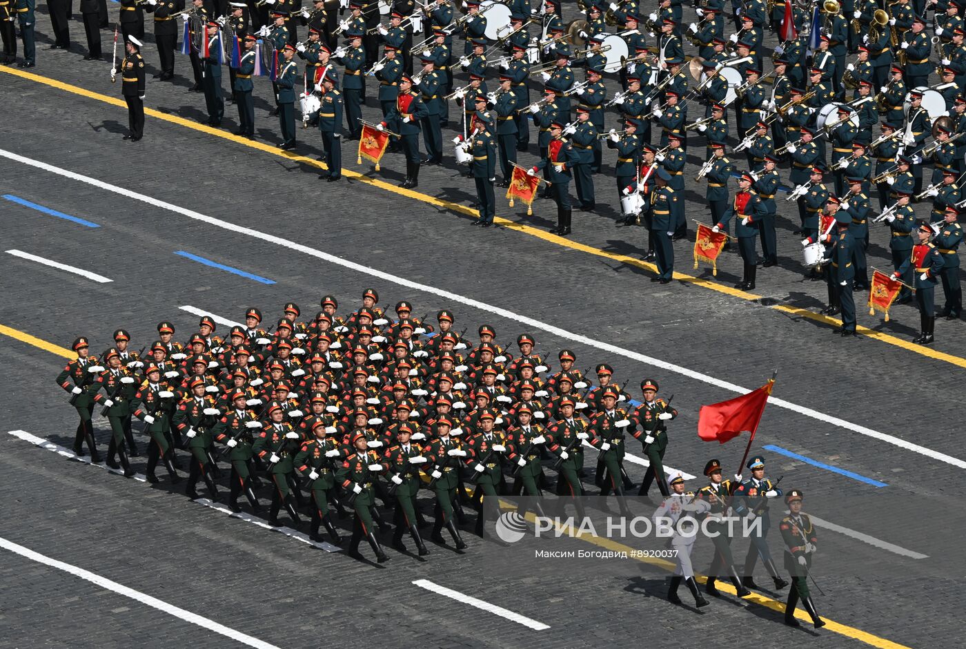 Москва. Военный парад, посвященный 80-летию Победы в Великой Отечественной войне
