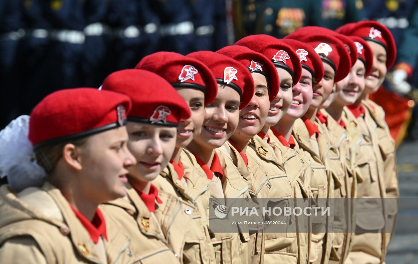 Москва. Военный парад, посвященный 80-летию Победы в Великой Отечественной войне