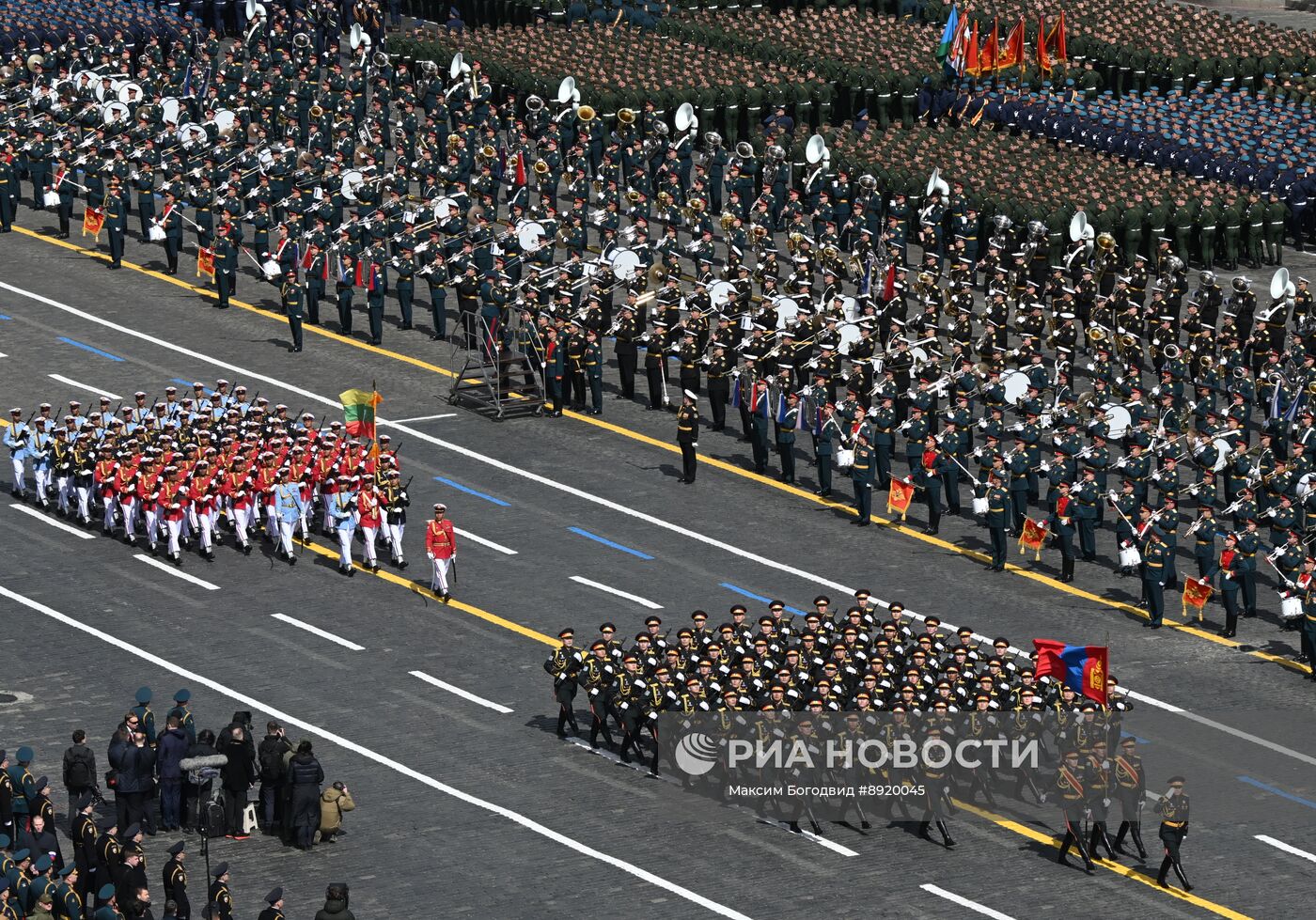 Москва. Военный парад, посвященный 80-летию Победы в Великой Отечественной войне