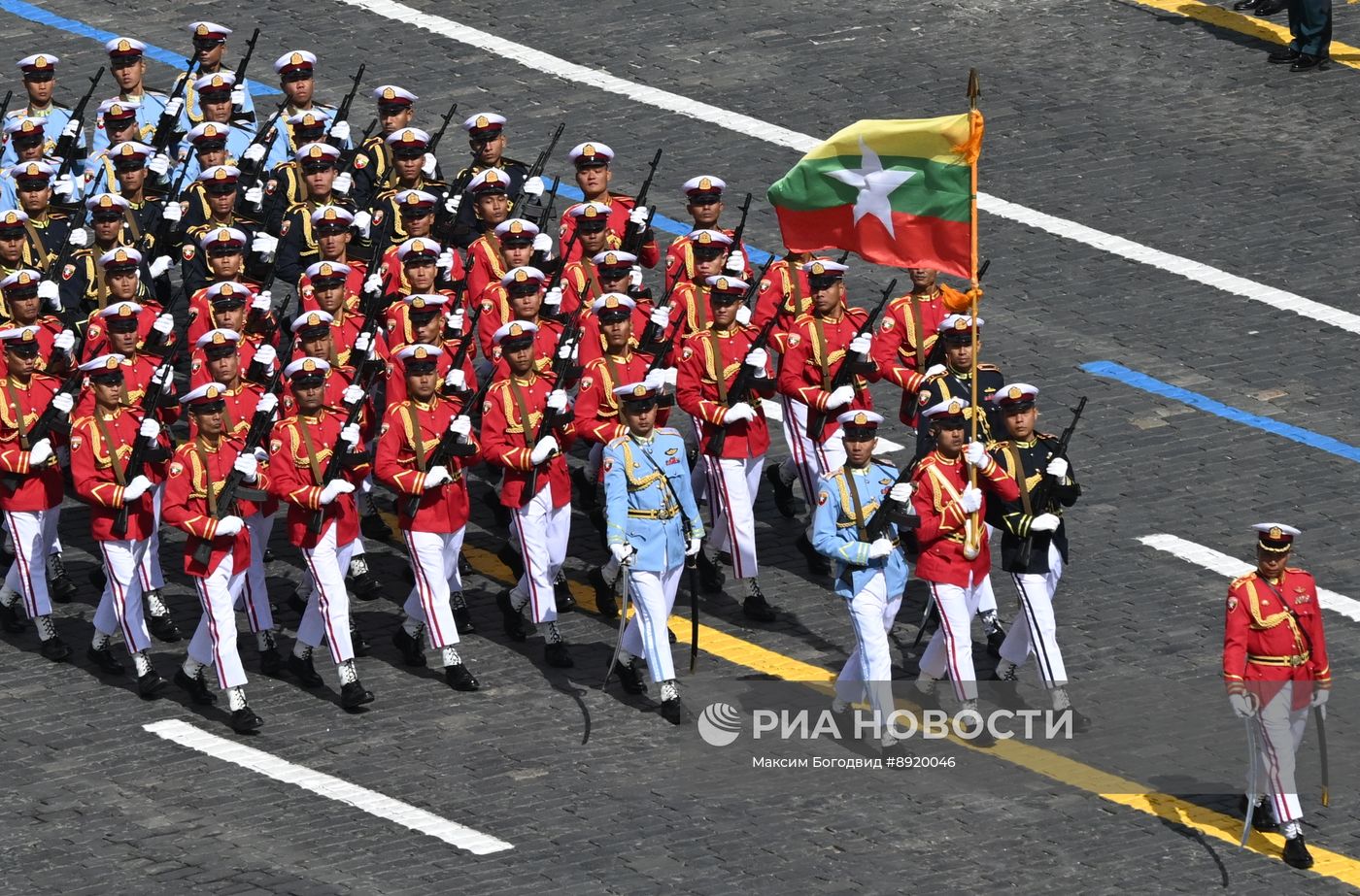 Москва. Военный парад, посвященный 80-летию Победы в Великой Отечественной войне