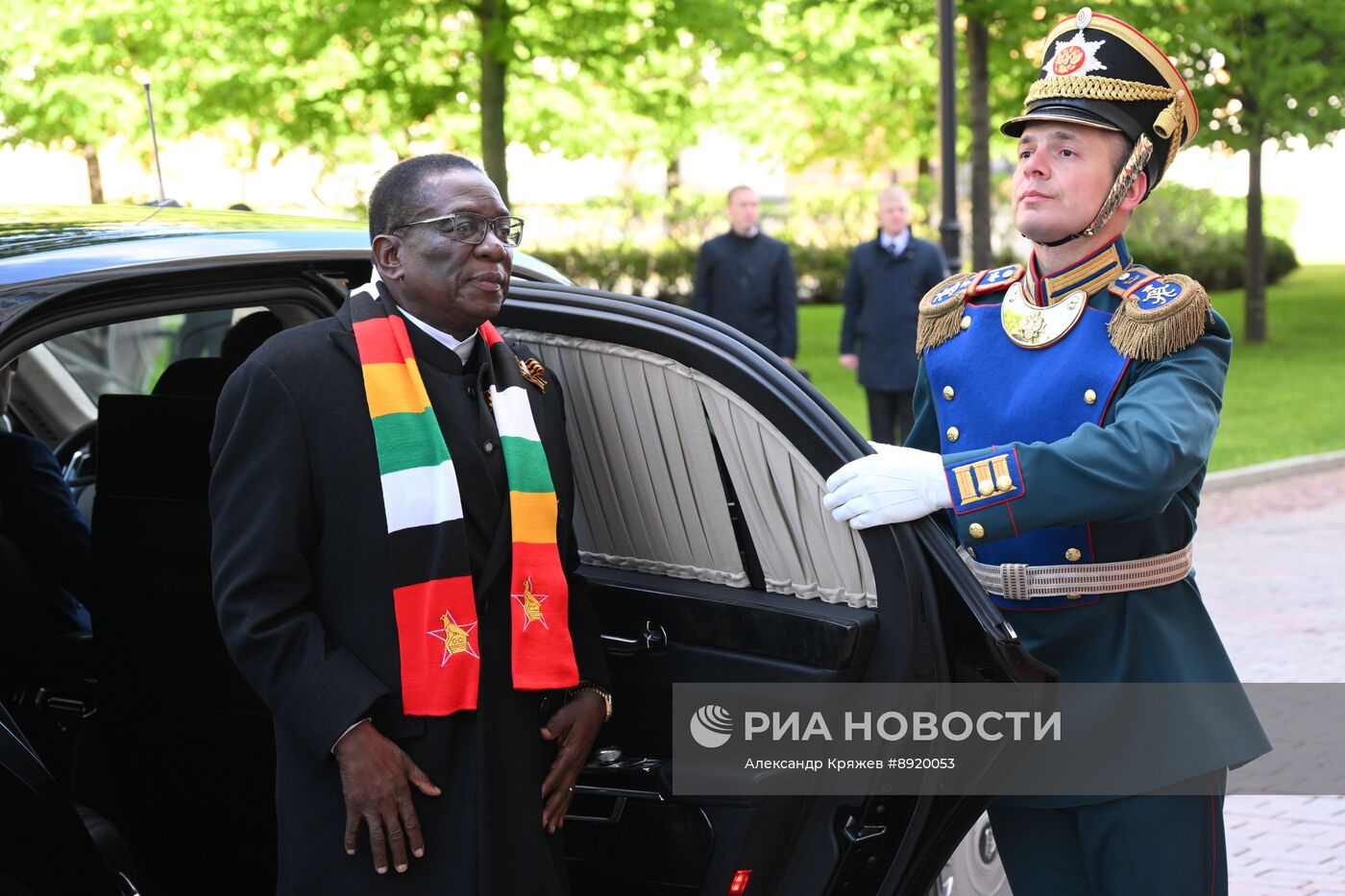 Встреча президента РФ В. Путина и иностранных лидеров