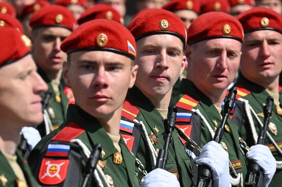 Москва. Военный парад, посвященный 80-летию Победы в Великой Отечественной войне