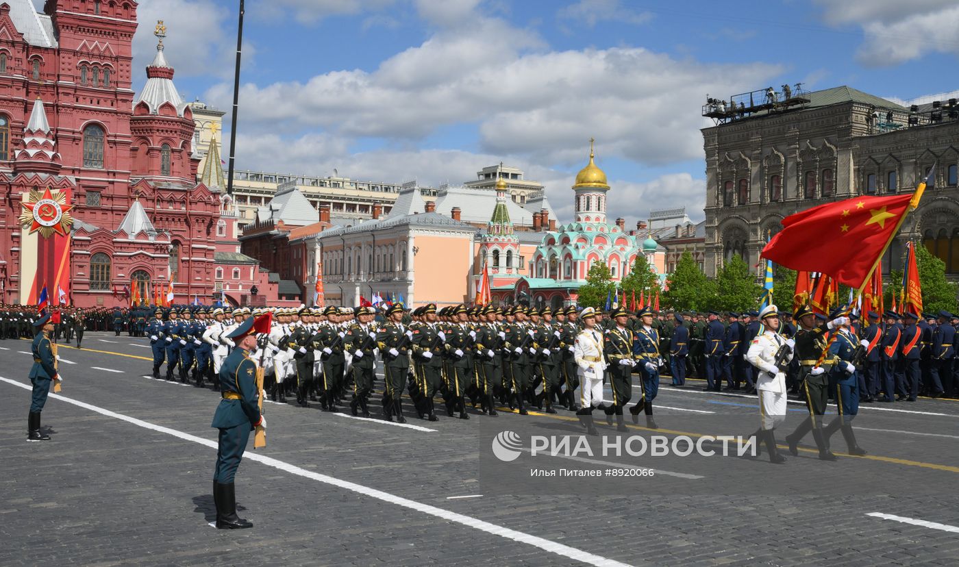 Москва. Военный парад, посвященный 80-летию Победы в Великой Отечественной войне