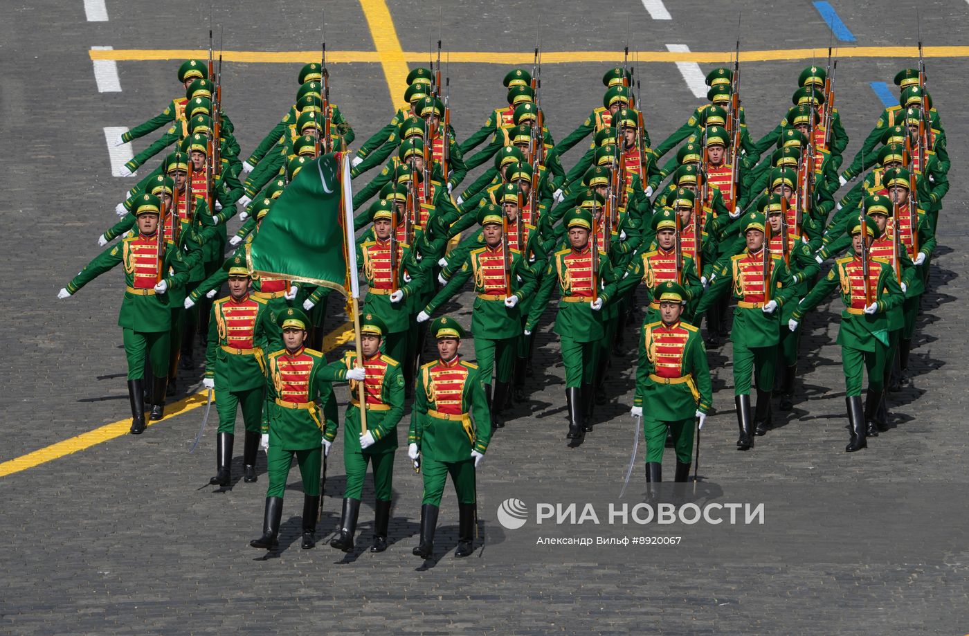 Москва. Военный парад, посвященный 80-летию Победы в Великой Отечественной войне