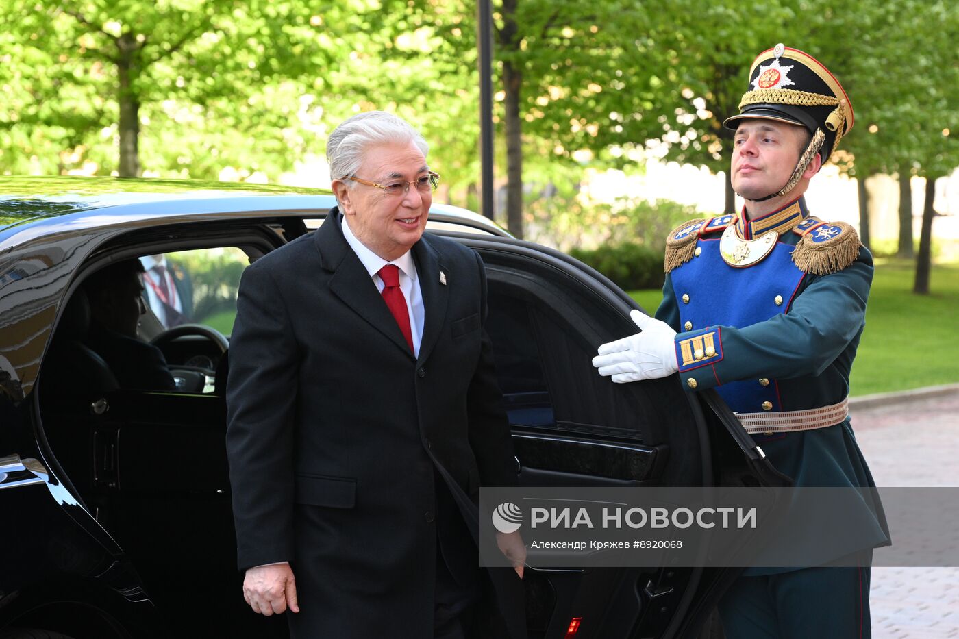 Встреча президента РФ В. Путина и иностранных лидеров