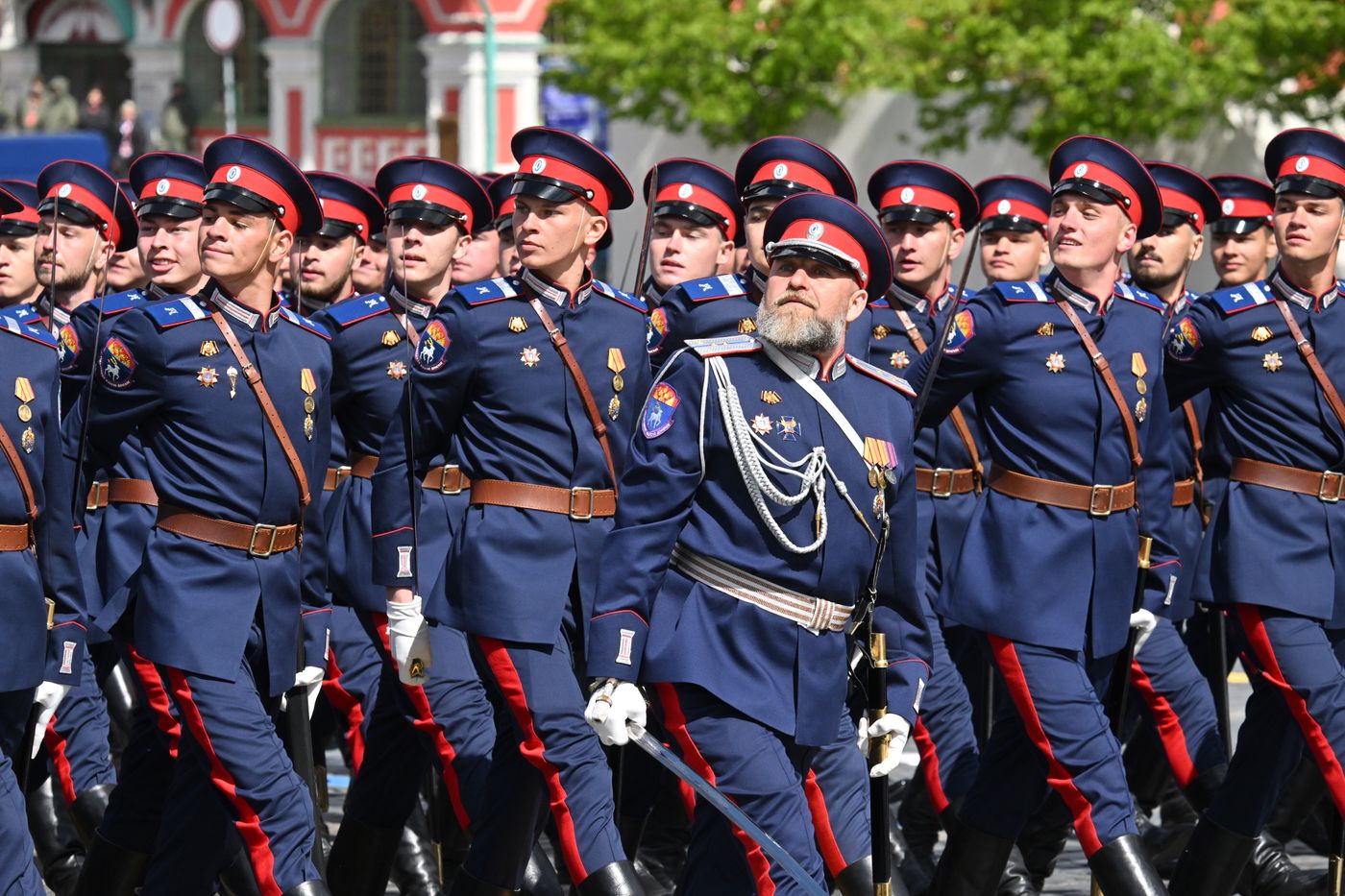 Москва. Военный парад, посвященный 80-летию Победы в Великой Отечественной войне