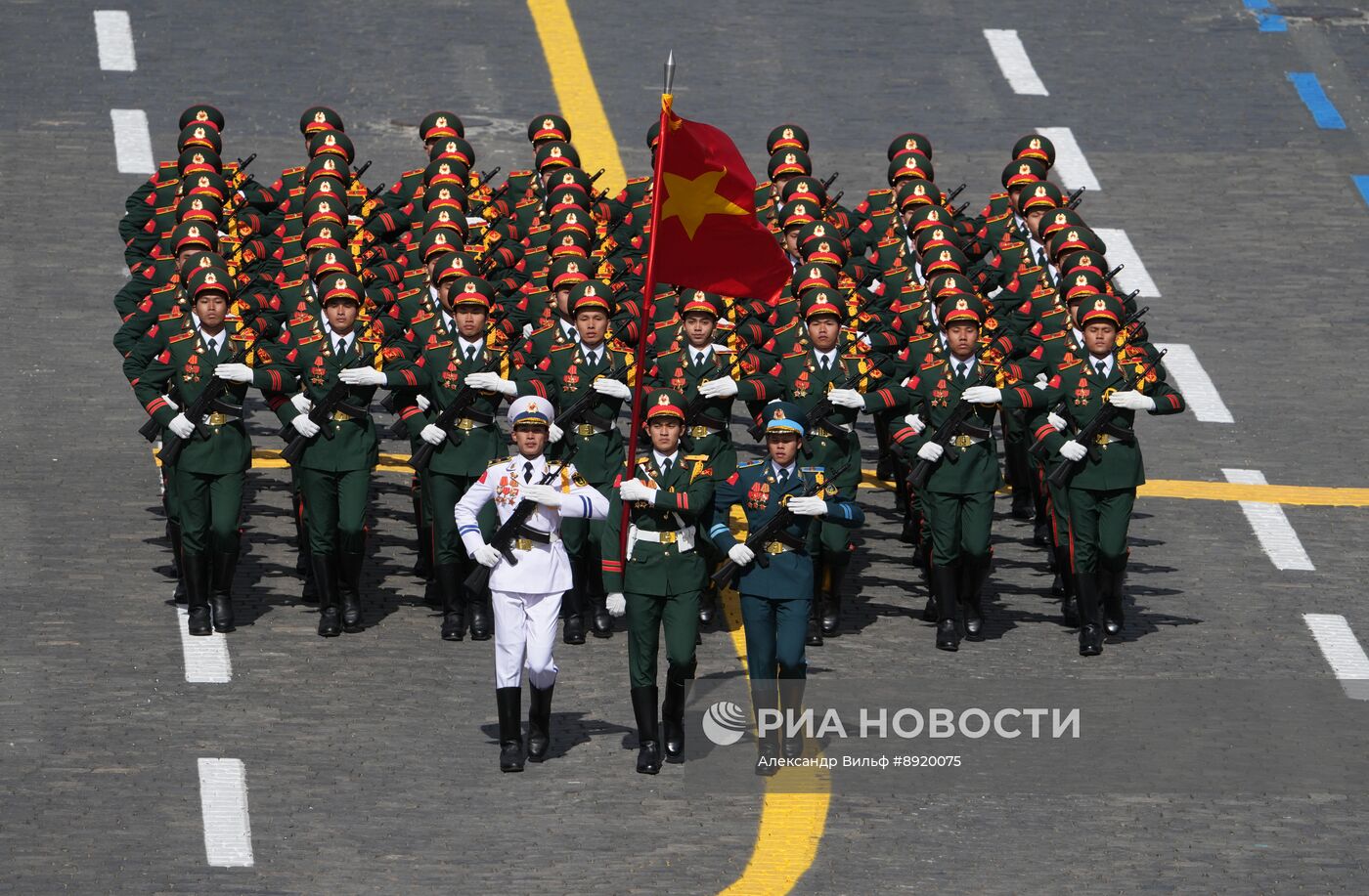Москва. Военный парад, посвященный 80-летию Победы в Великой Отечественной войне