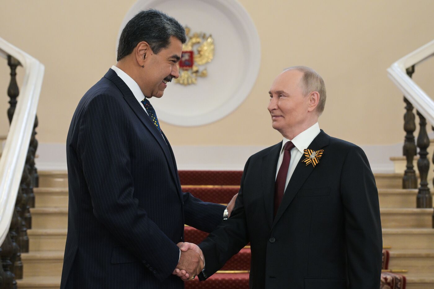 Встреча президента РФ В. Путина и иностранных лидеров