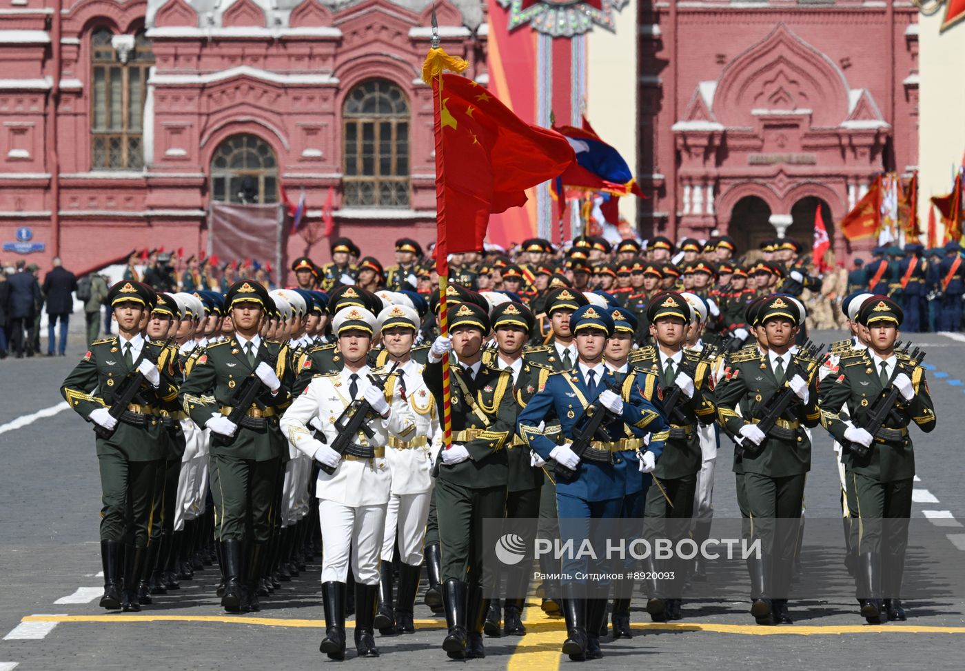 Москва. Военный парад, посвященный 80-летию Победы в Великой Отечественной войне
