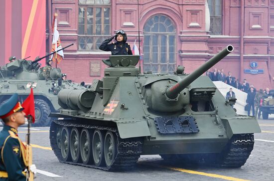 Москва. Военный парад, посвященный 80-летию Победы в Великой Отечественной войне