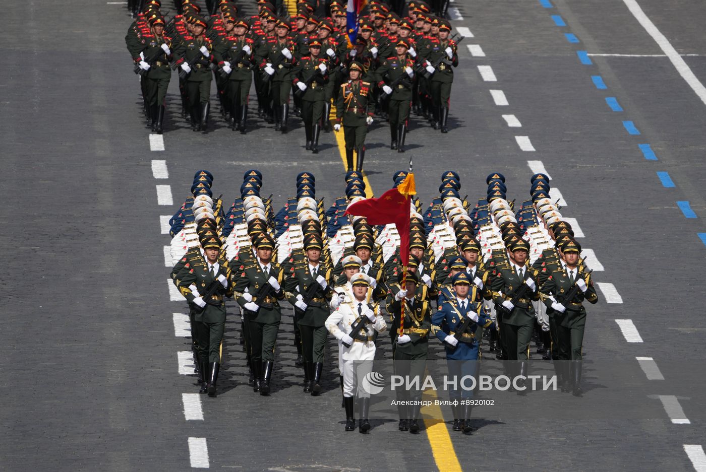 Москва. Военный парад, посвященный 80-летию Победы в Великой Отечественной войне