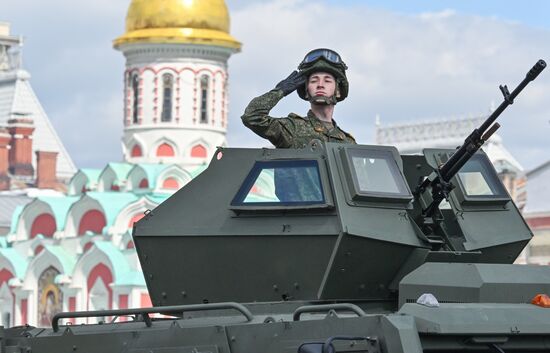 Москва. Военный парад, посвященный 80-летию Победы в Великой Отечественной войне