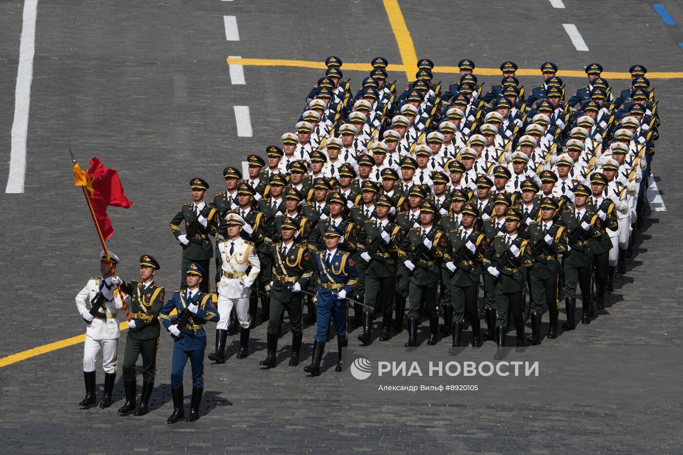 Москва. Военный парад, посвященный 80-летию Победы в Великой Отечественной войне
