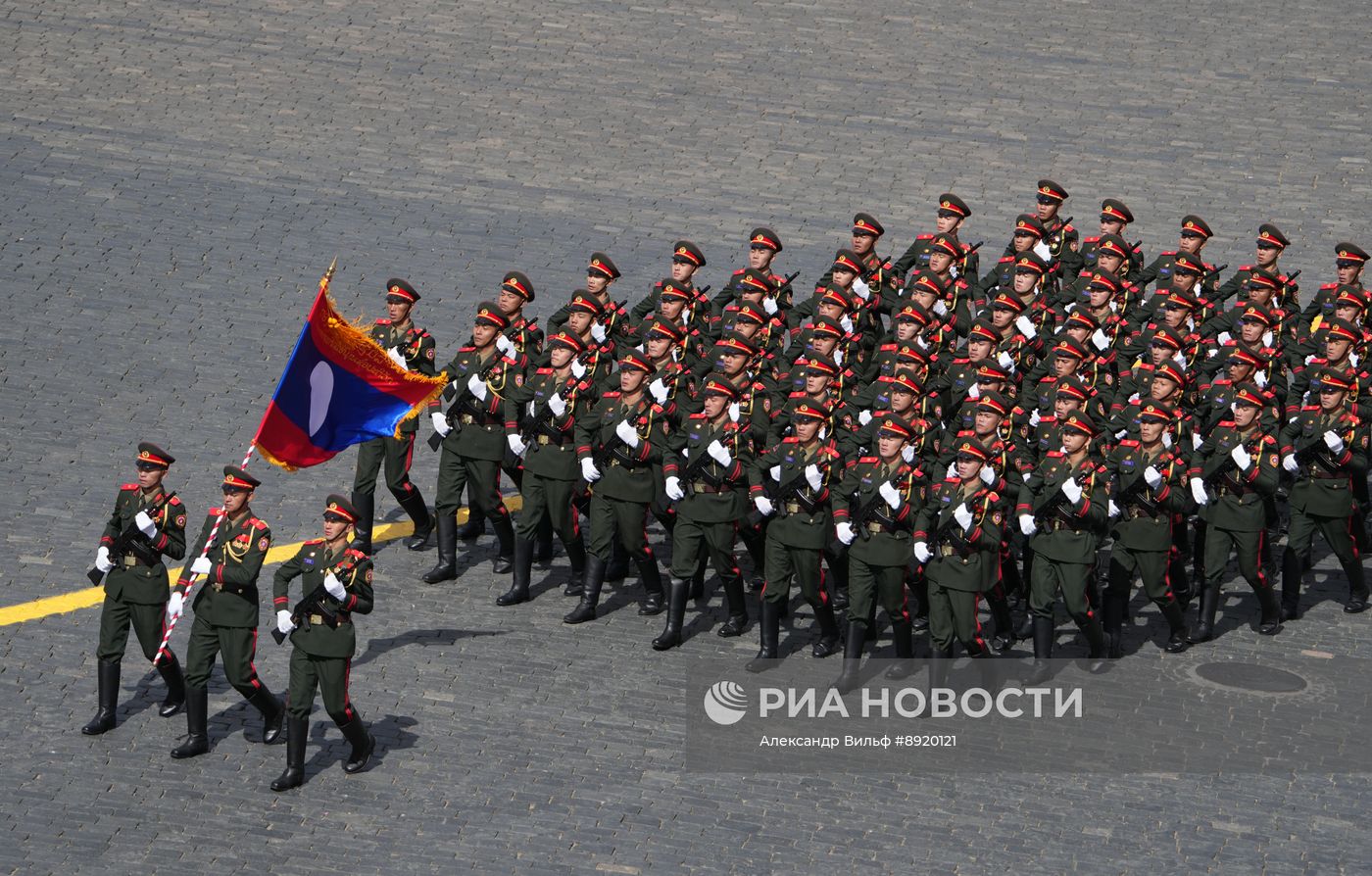 Москва. Военный парад, посвященный 80-летию Победы в Великой Отечественной войне