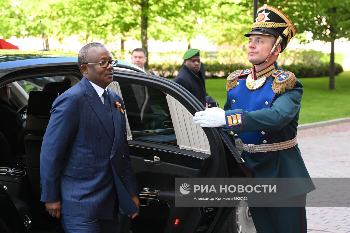 Встреча президента РФ В. Путина и иностранных лидеров