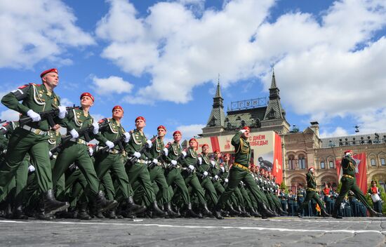 Москва. Военный парад, посвященный 80-летию Победы в Великой Отечественной войне