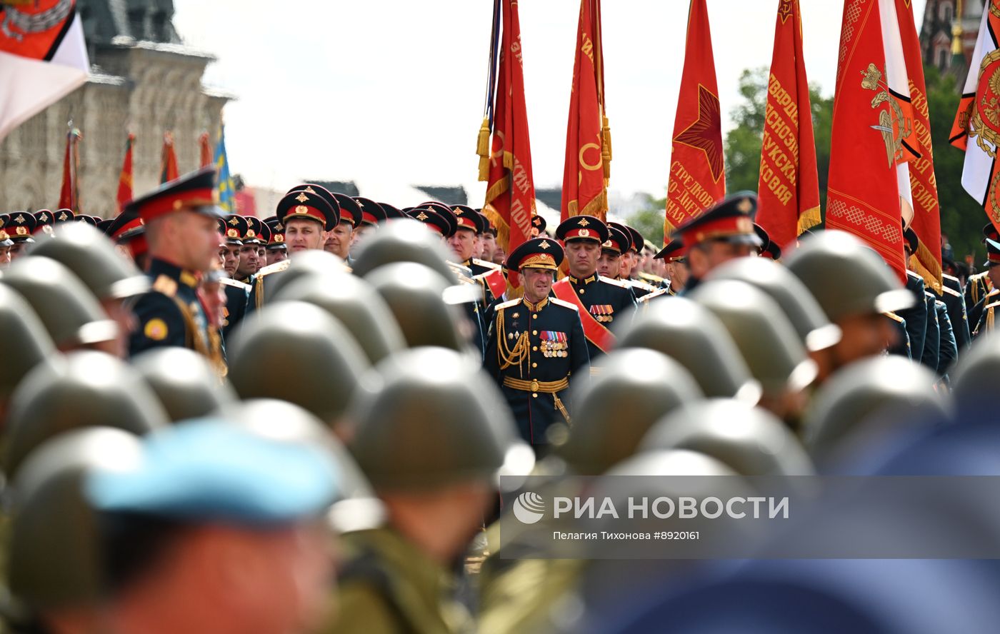 Москва. Военный парад, посвященный 80-летию Победы в Великой Отечественной войне