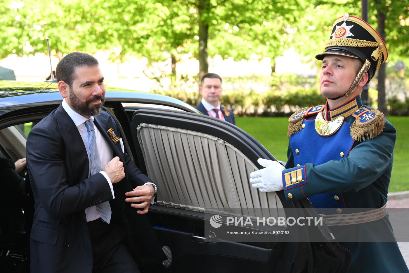 Встреча президента РФ В. Путина и иностранных лидеров