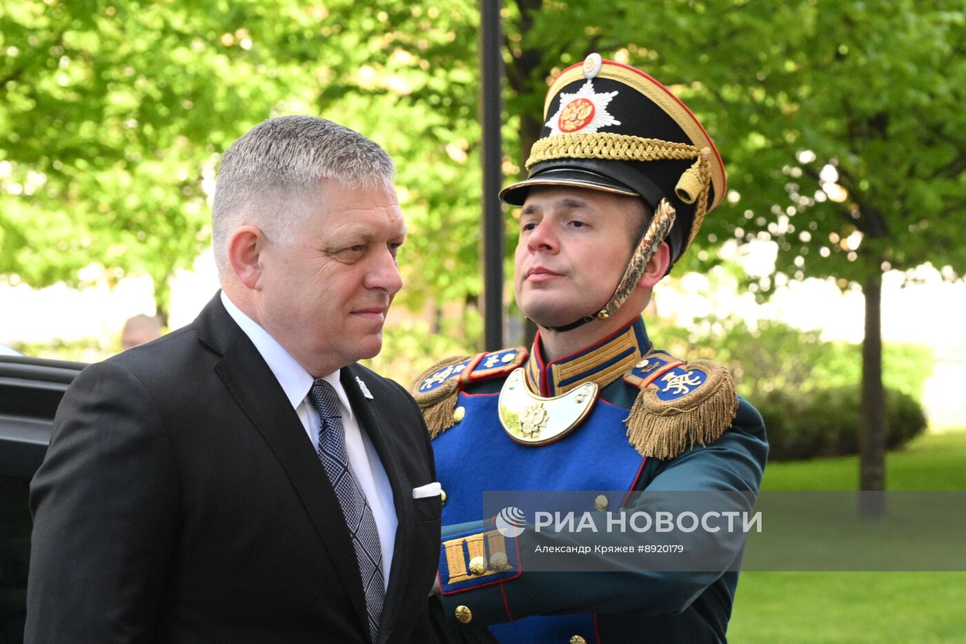 Встреча президента РФ В. Путина и иностранных лидеров