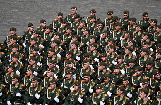 Москва. Военный парад, посвященный 80-летию Победы в Великой Отечественной войне
