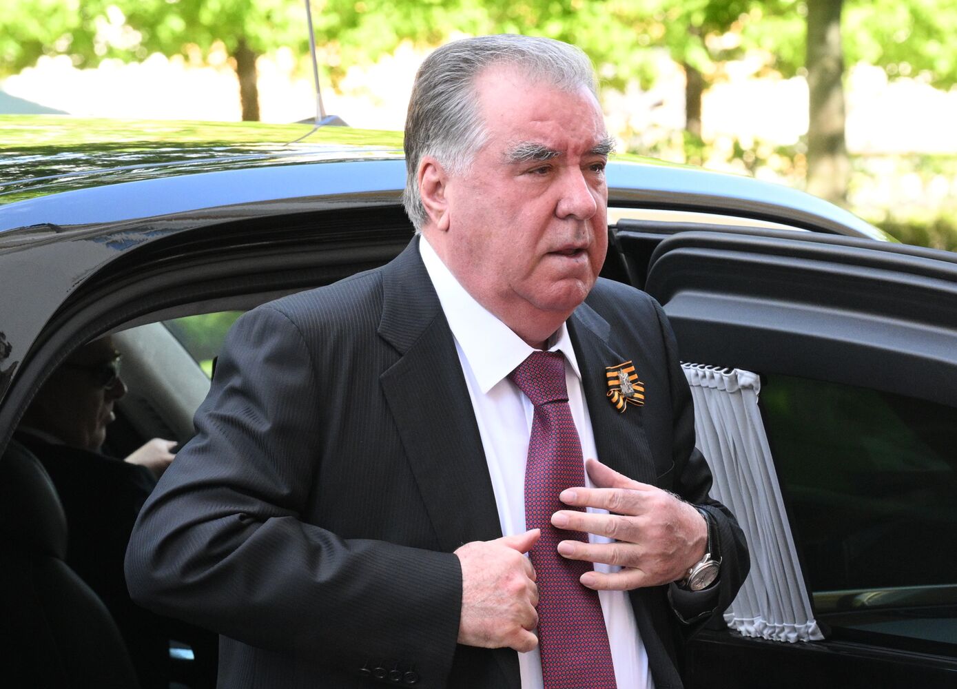 Встреча президента РФ В. Путина и иностранных лидеров