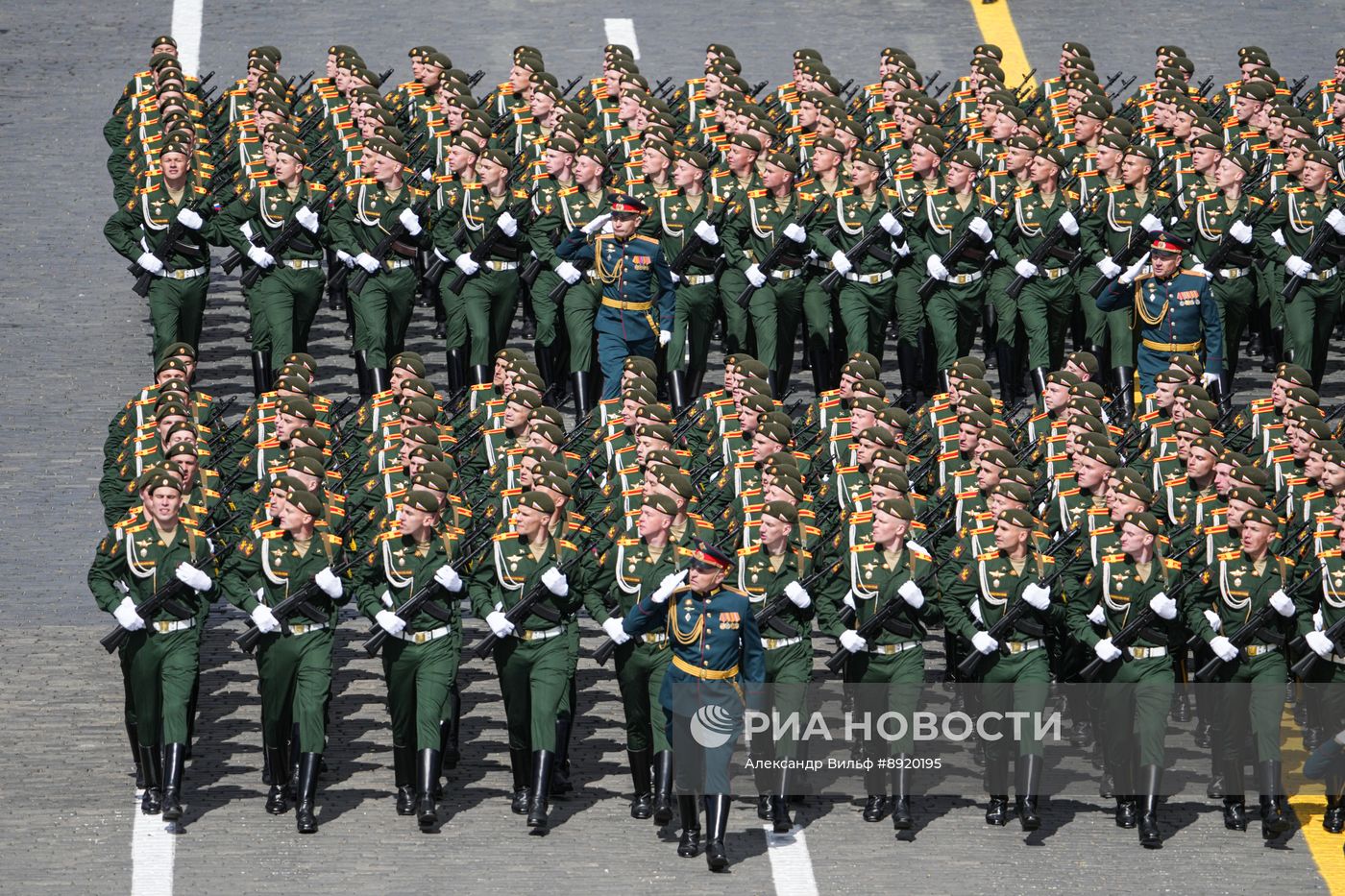 Москва. Военный парад, посвященный 80-летию Победы в Великой Отечественной войне
