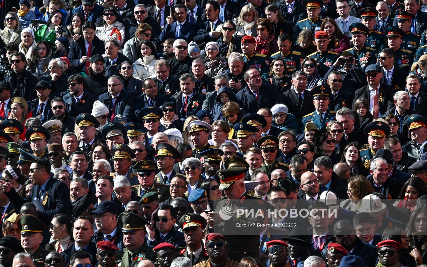 Москва. Военный парад, посвященный 80-летию Победы в Великой Отечественной войне