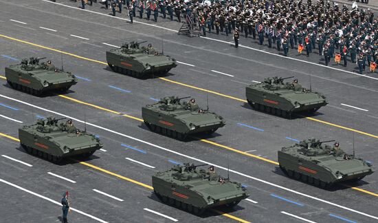 Москва. Военный парад, посвященный 80-летию Победы в Великой Отечественной войне