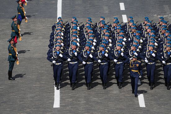 Москва. Военный парад, посвященный 80-летию Победы в Великой Отечественной войне