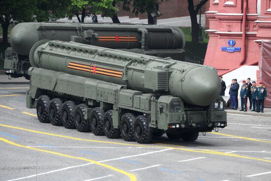 Москва. Военный парад, посвященный 80-летию Победы в Великой Отечественной войне