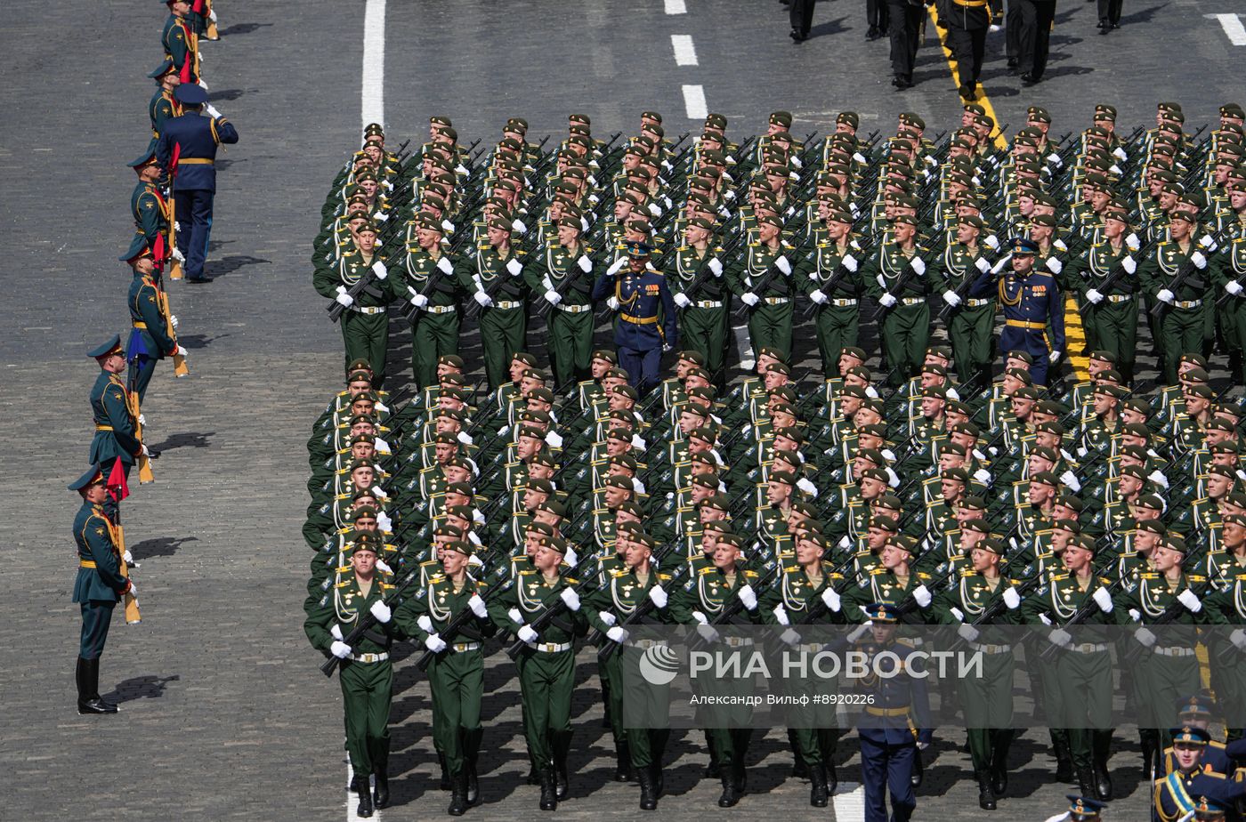 Москва. Военный парад, посвященный 80-летию Победы в Великой Отечественной войне