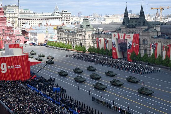 Москва. Военный парад, посвященный 80-летию Победы в Великой Отечественной войне