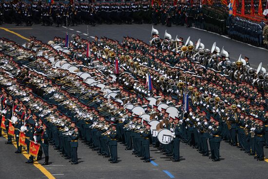 Москва. Военный парад, посвященный 80-летию Победы в Великой Отечественной войне