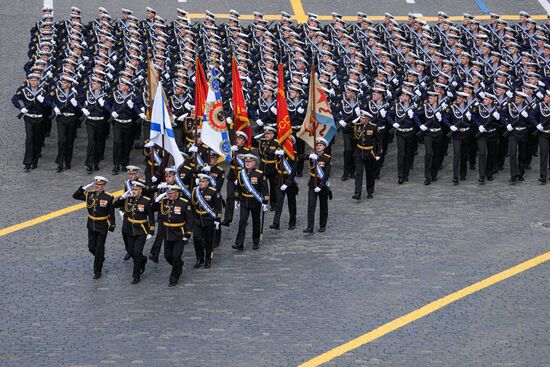 Москва. Военный парад, посвященный 80-летию Победы в Великой Отечественной войне