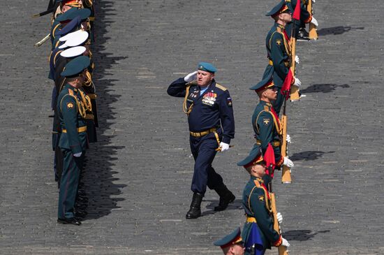 Москва. Военный парад, посвященный 80-летию Победы в Великой Отечественной войне