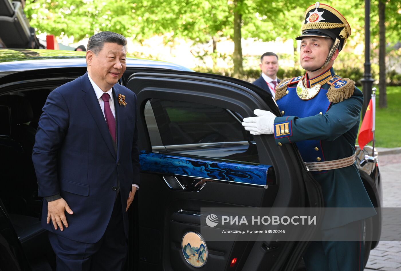 Встреча президента РФ В. Путина и иностранных лидеров