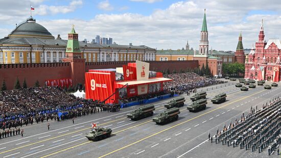 Москва. Военный парад, посвященный 80-летию Победы в Великой Отечественной войне