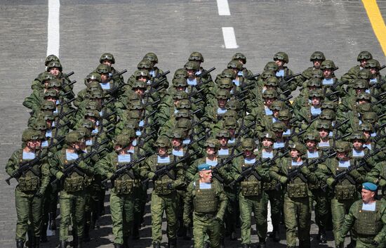 Москва. Военный парад, посвященный 80-летию Победы в Великой Отечественной войне
