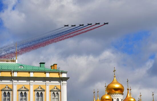 Москва. Военный парад, посвященный 80-летию Победы в Великой Отечественной войне