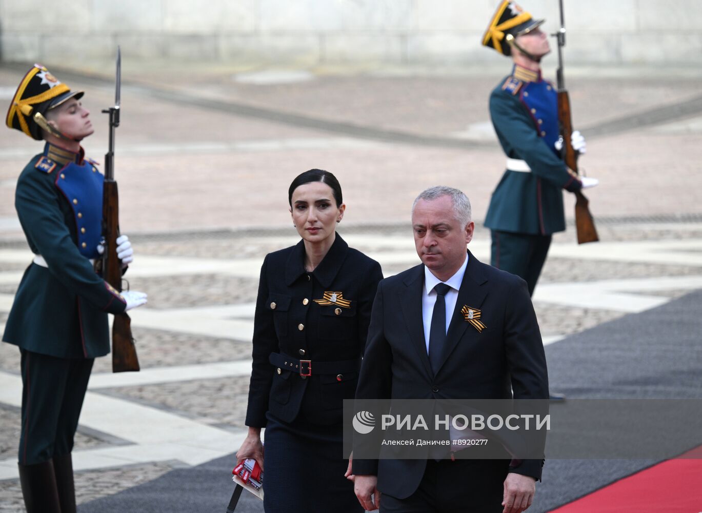 Встреча президента РФ В. Путина и иностранных лидеров