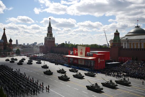 Москва. Военный парад, посвященный 80-летию Победы в Великой Отечественной войне