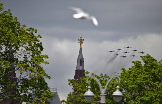 Москва. Военный парад, посвященный 80-летию Победы в Великой Отечественной войне