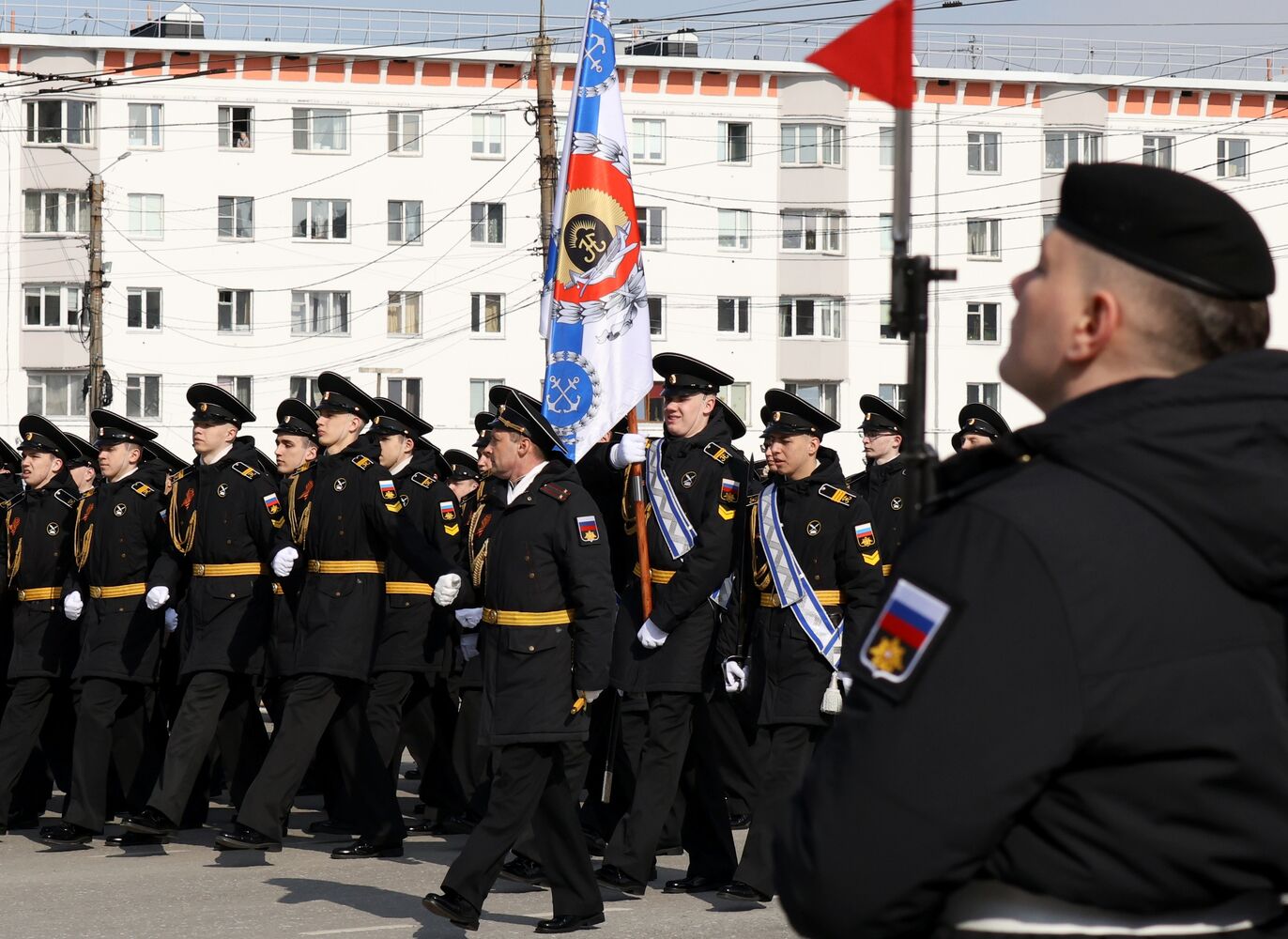 Город-герой Мурманск. Военный парад, посвященный 80-летию Победы