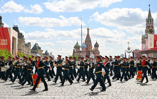 Москва. Военный парад, посвященный 80-летию Победы в Великой Отечественной войне